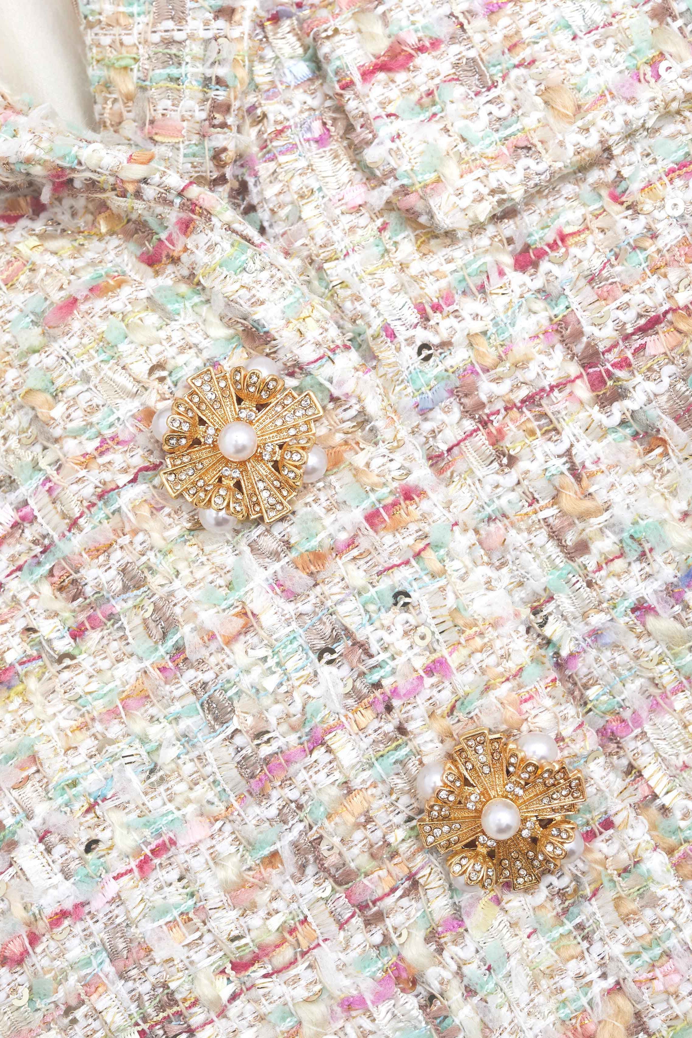 Boucle Mini Dress