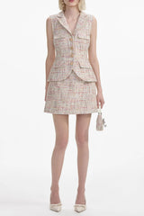 Boucle Mini Dress
