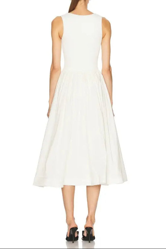 Embellished Knit Midi Dress