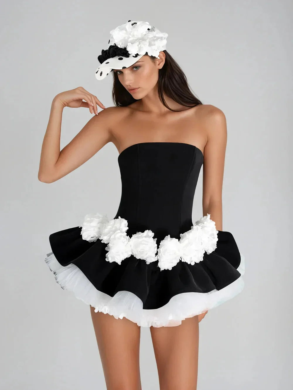 Floral Mini Dress & Shorts Set