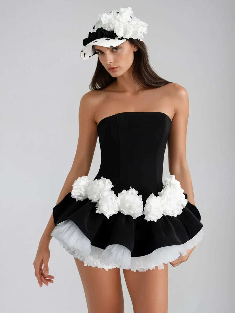 Floral Mini Dress & Shorts Set