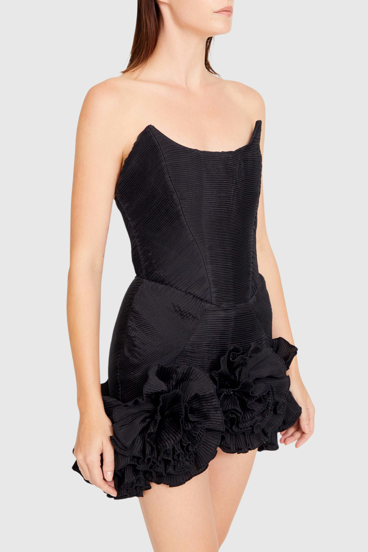 Flower Mini Bandage Dress