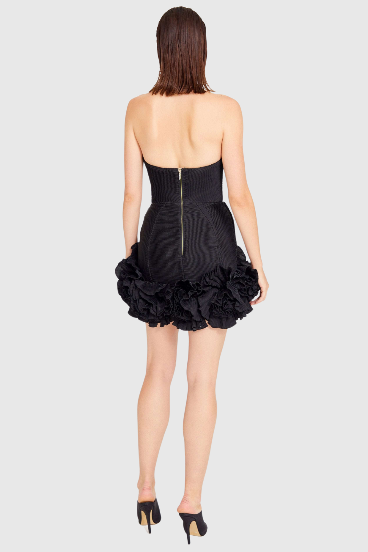 Flower Mini Bandage Dress
