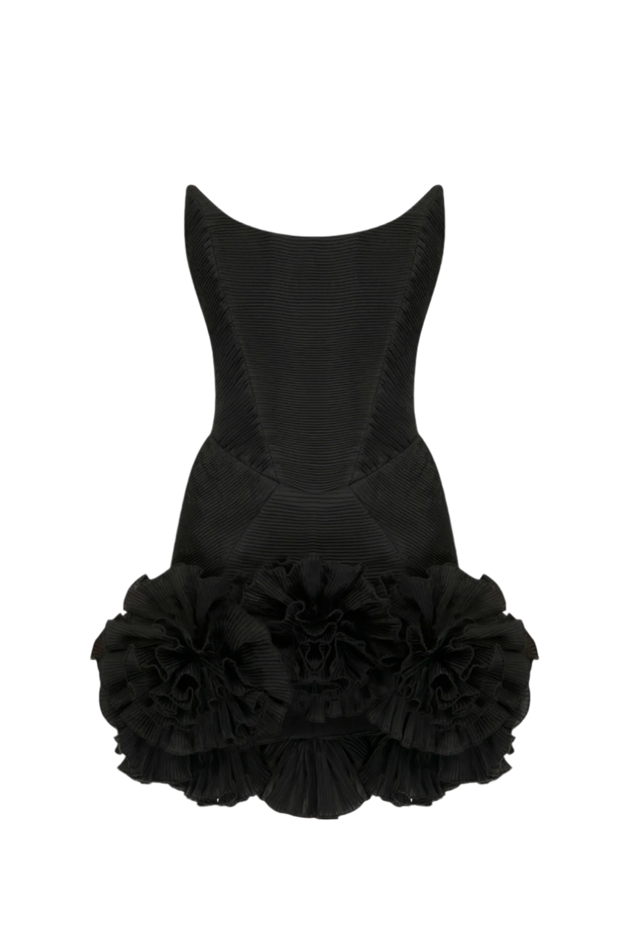 Flower Mini Bandage Dress