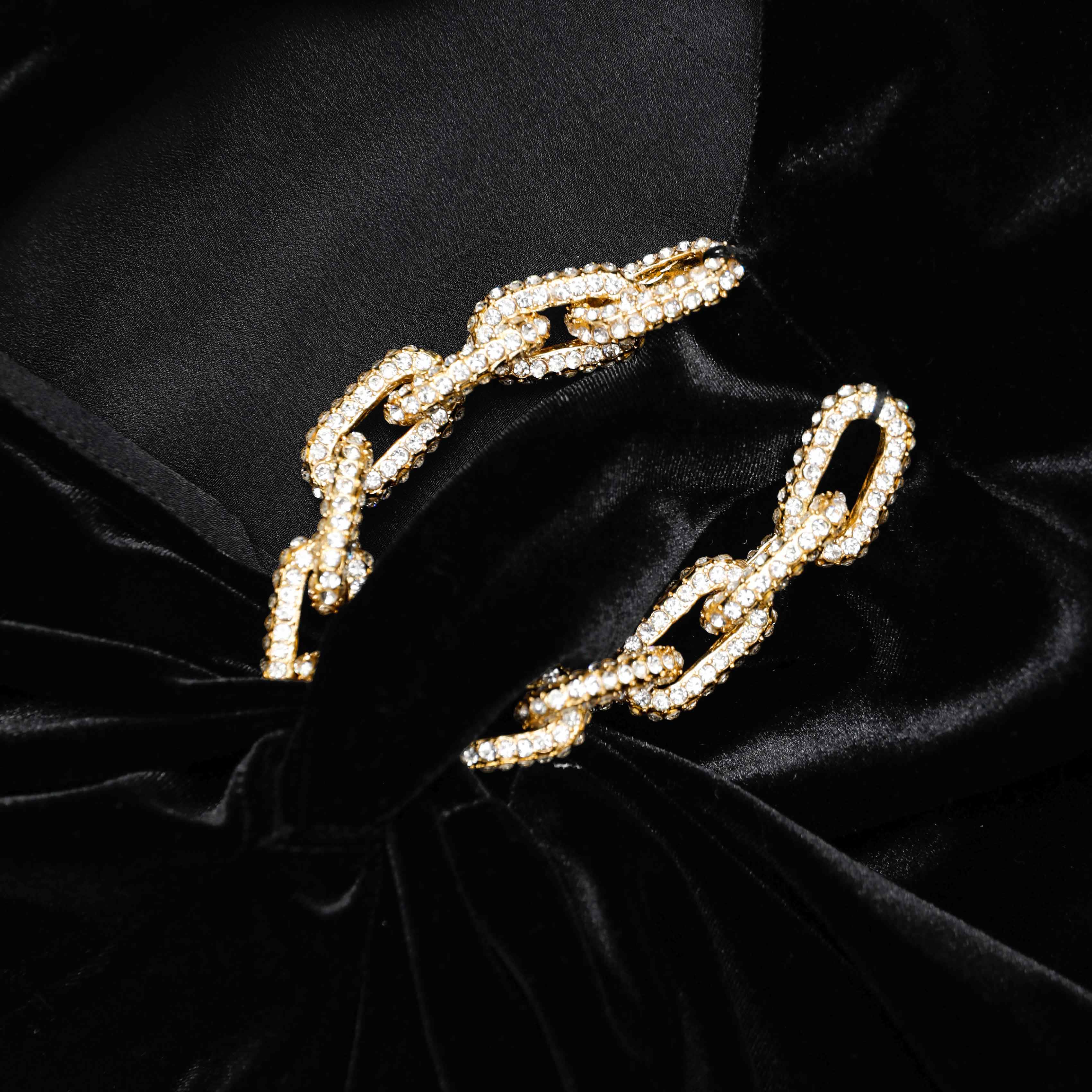 Joa Black Embellished Maxi Dress
