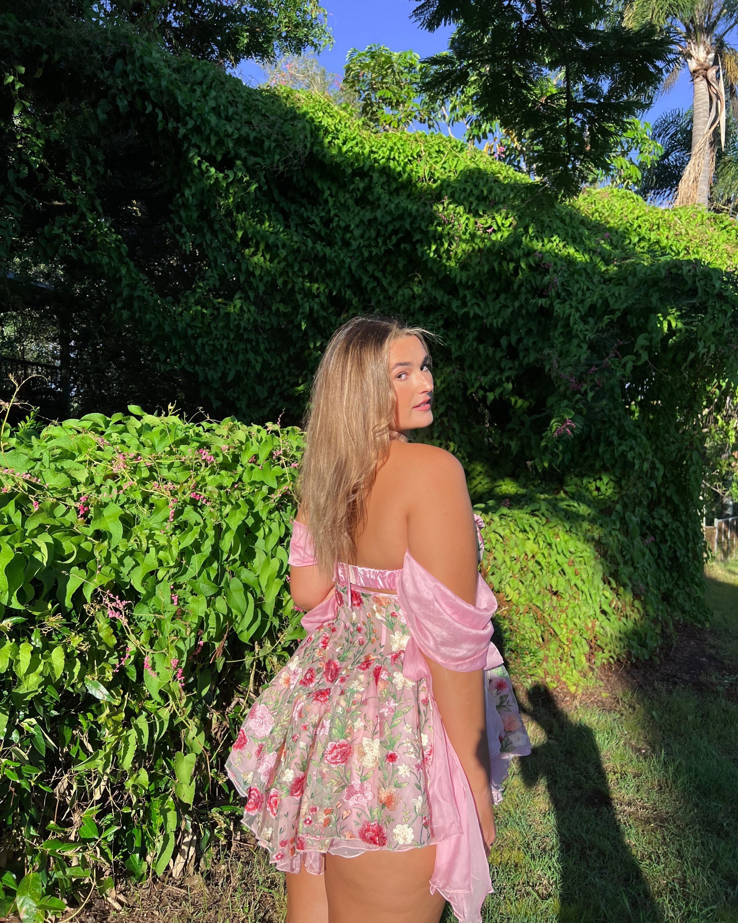 The Silk Mini Dress