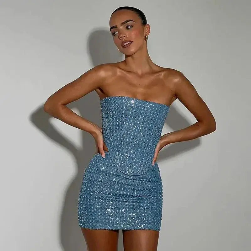Sequin Two Piece Set