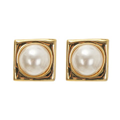 Faux-Square Earrings