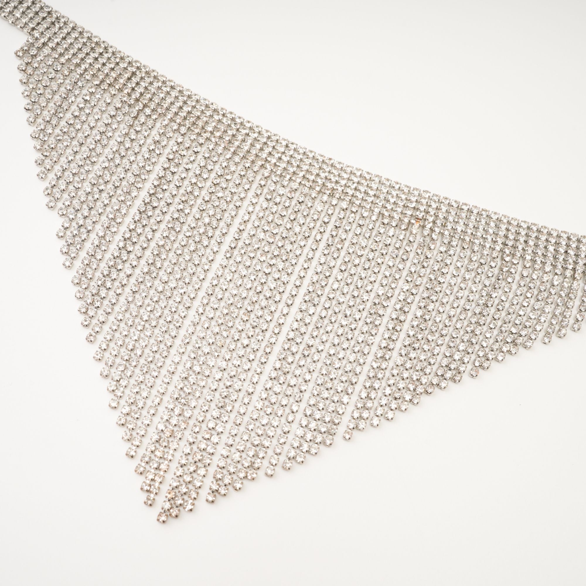 Fringed Crystal Necklace