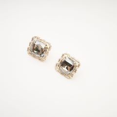 Embellished Square Earrings