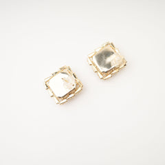 Embellished Square Earrings
