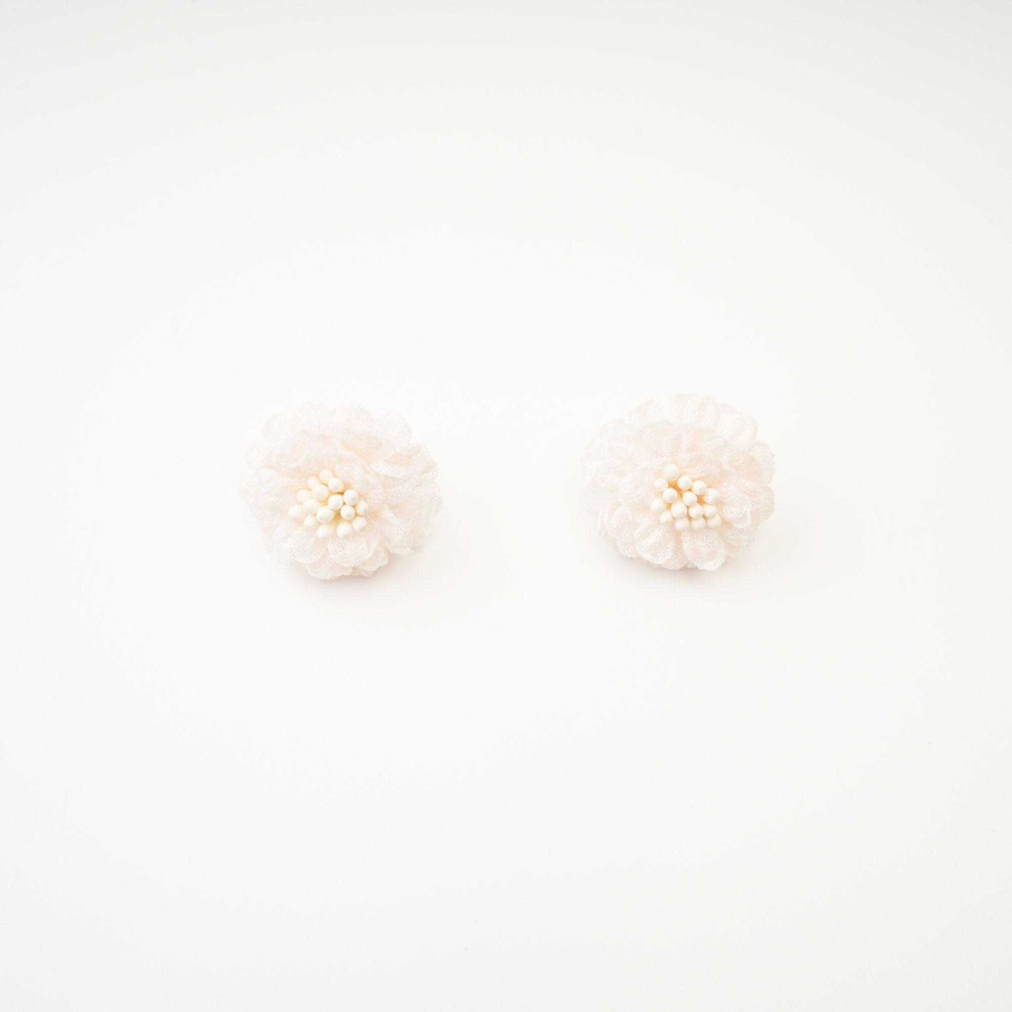 Floral-Motif Earrings