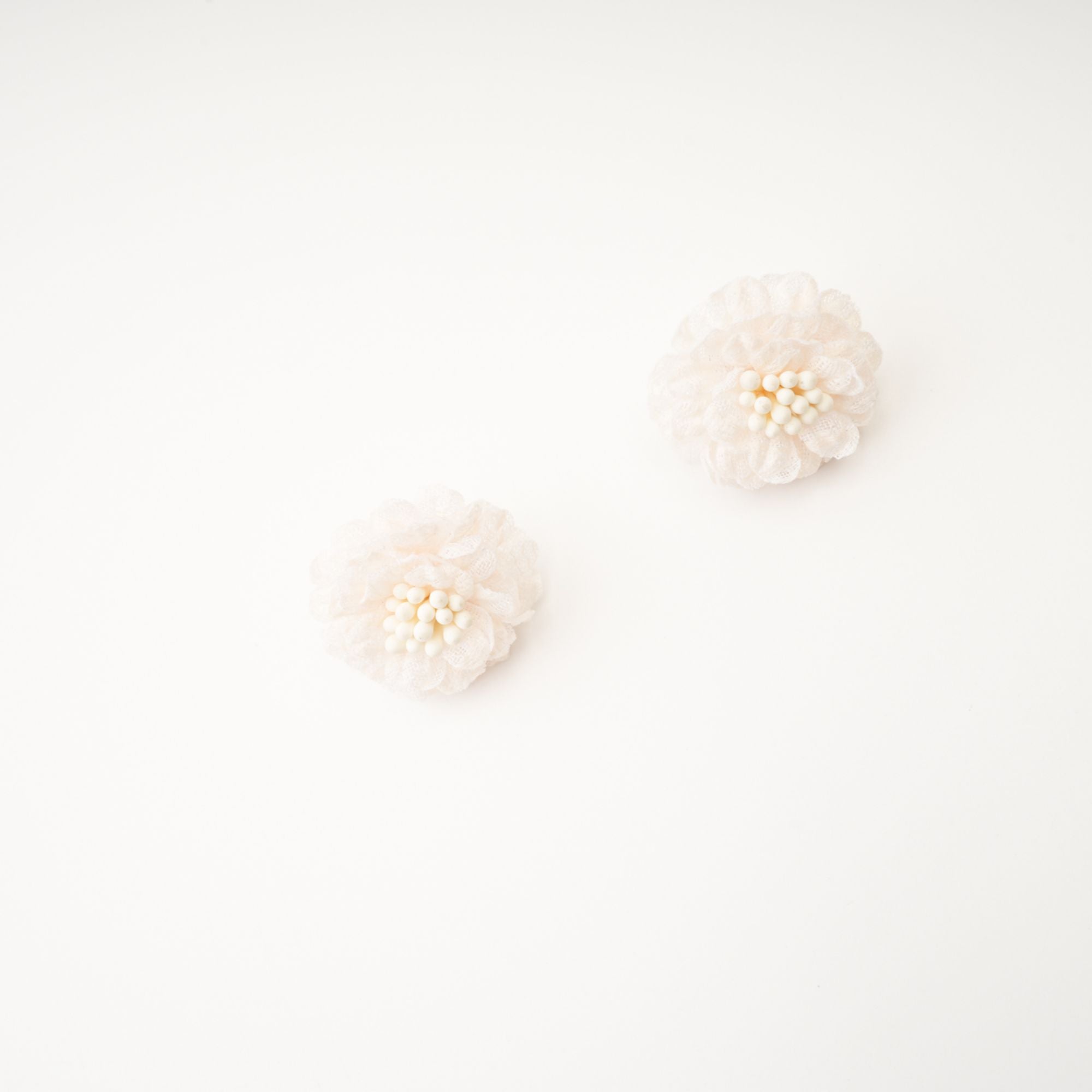 Floral-Motif Earrings