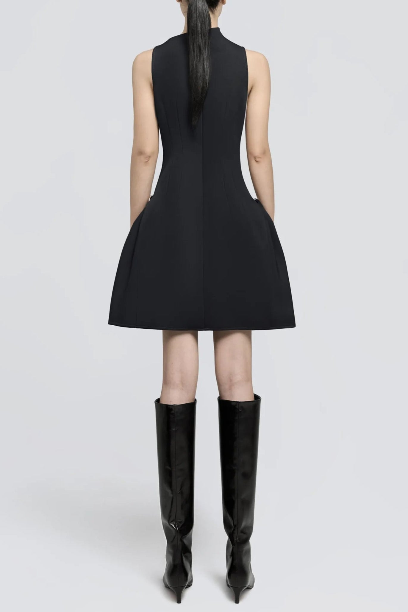 Asymmetrical Mini Dress