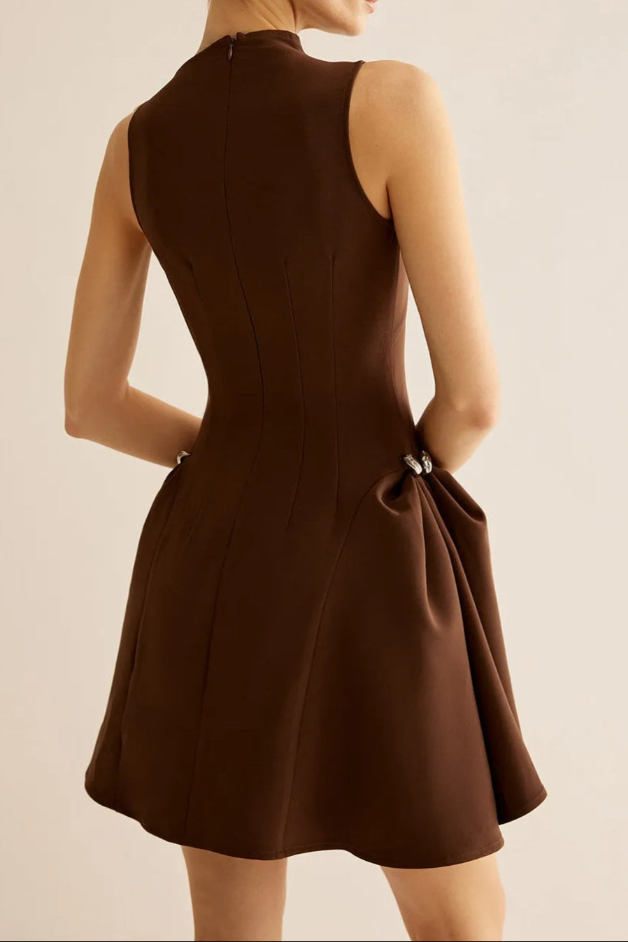 Asymmetrical Mini Dress