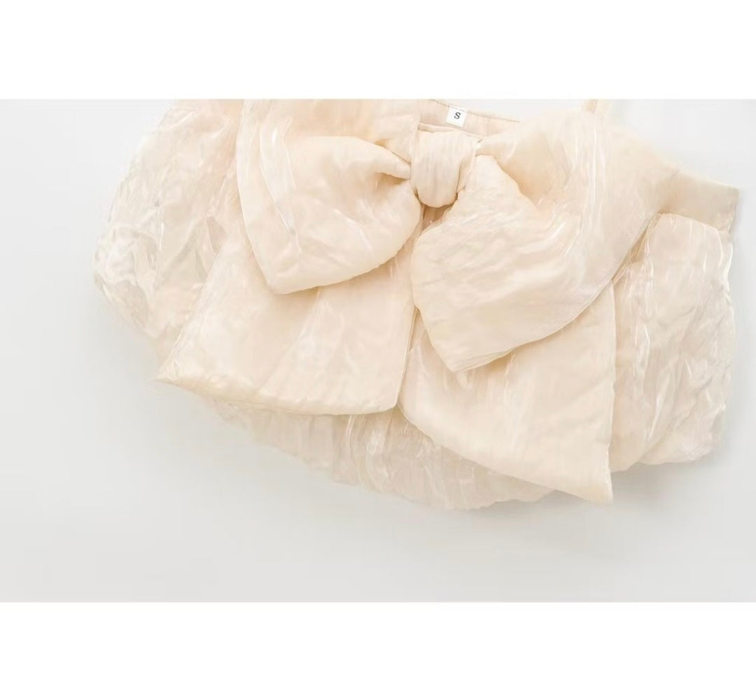 Bownot Top In Ivory