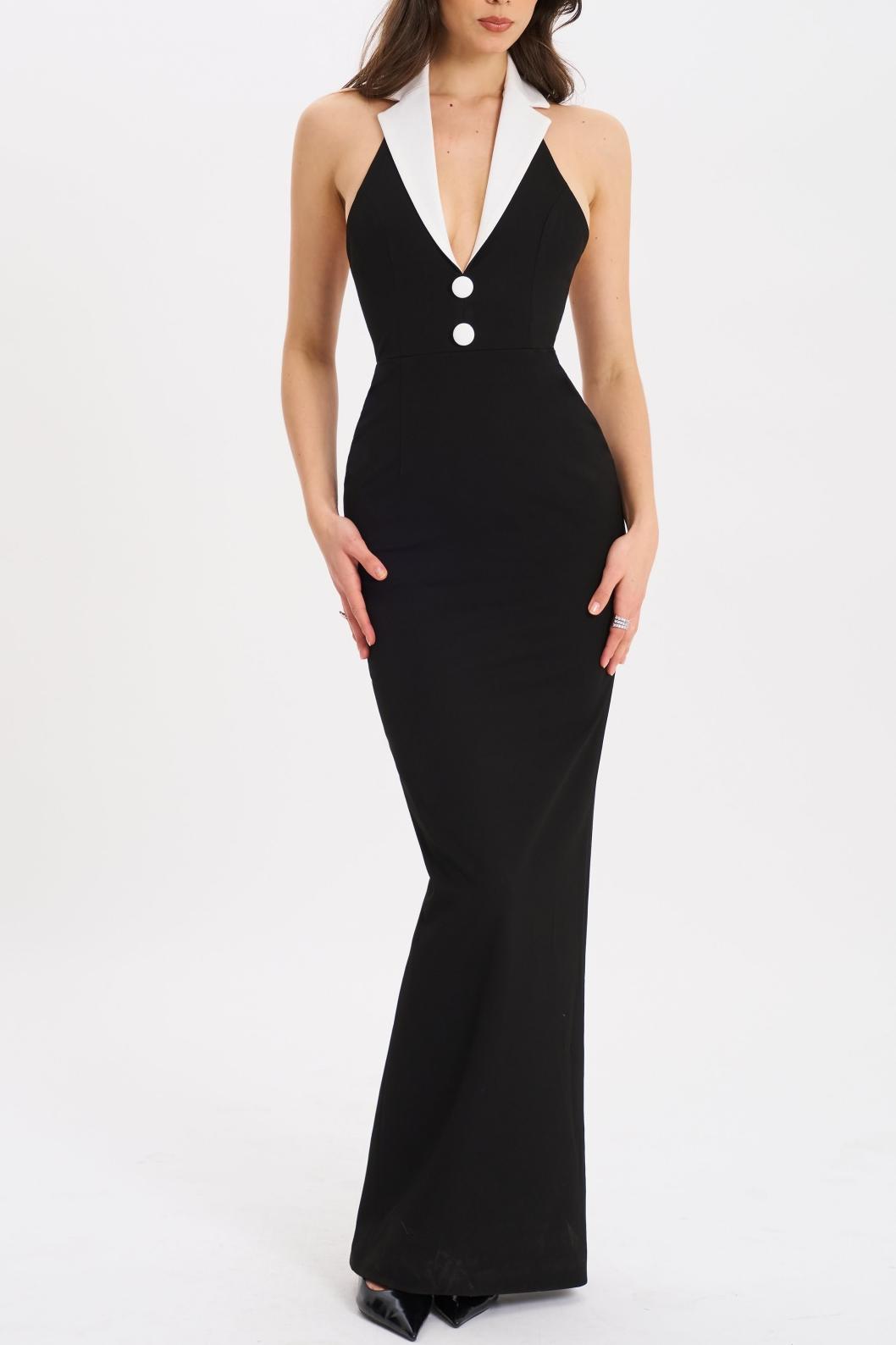 Halter Maxi Bandage Dress