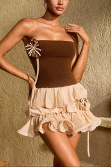 Tyvalric Flower Mini Dress