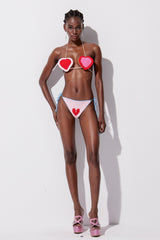 Heart Knit Swimwear