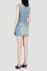 Mini Dress in Blue