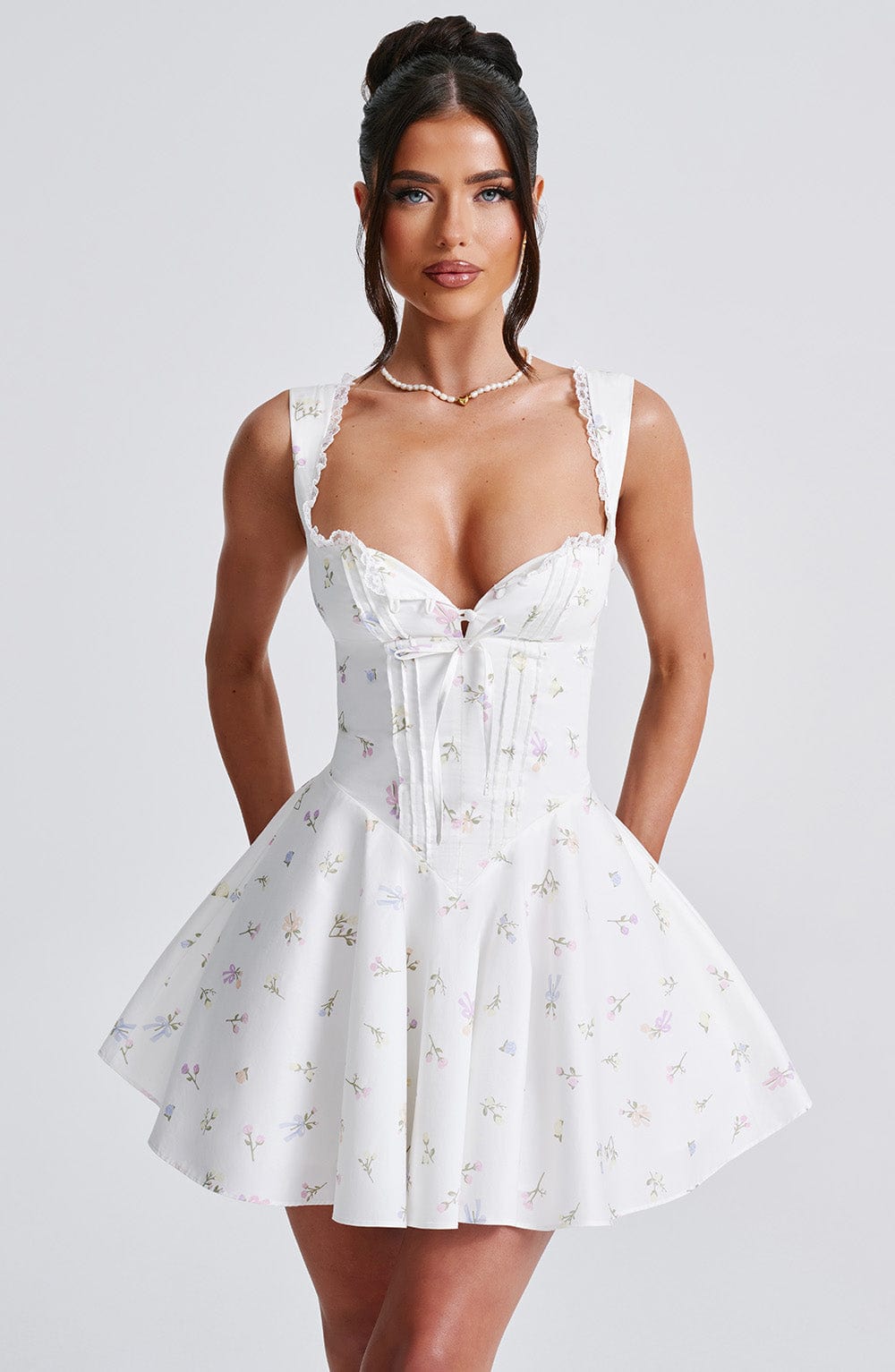 Mini Dress - Floral Print