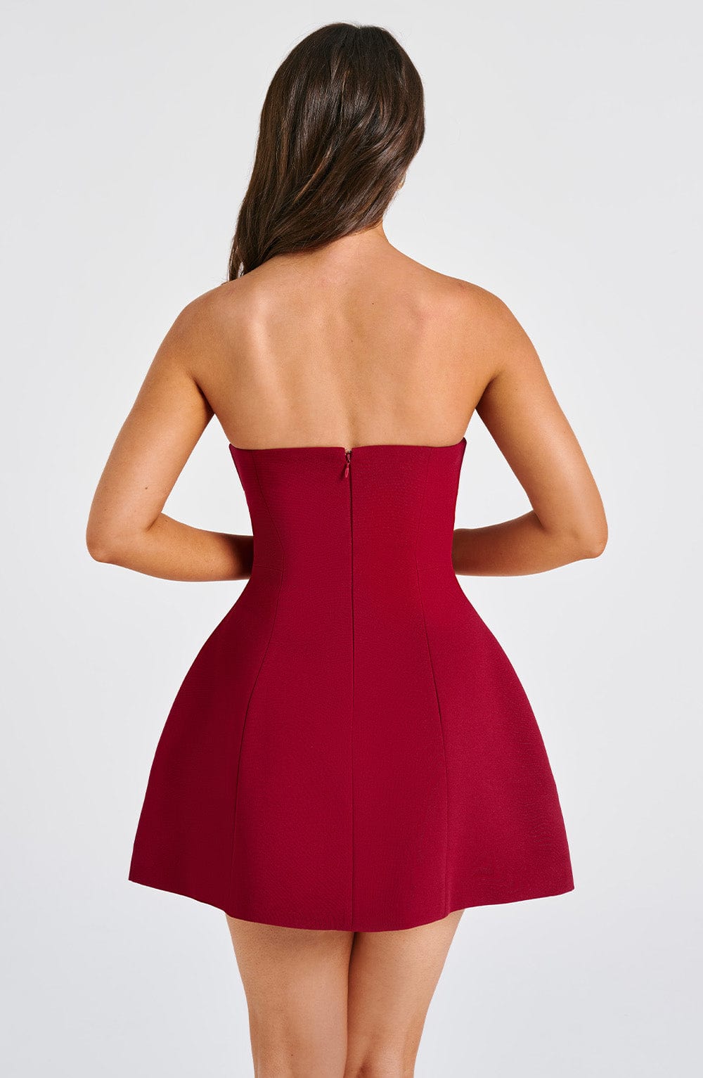 Mini Dress - Wine