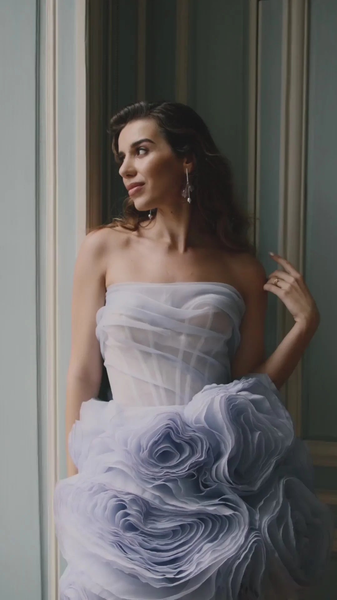 Organza Mini Dress