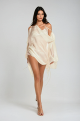 Bada Drape BlouSequin Two Piece Set