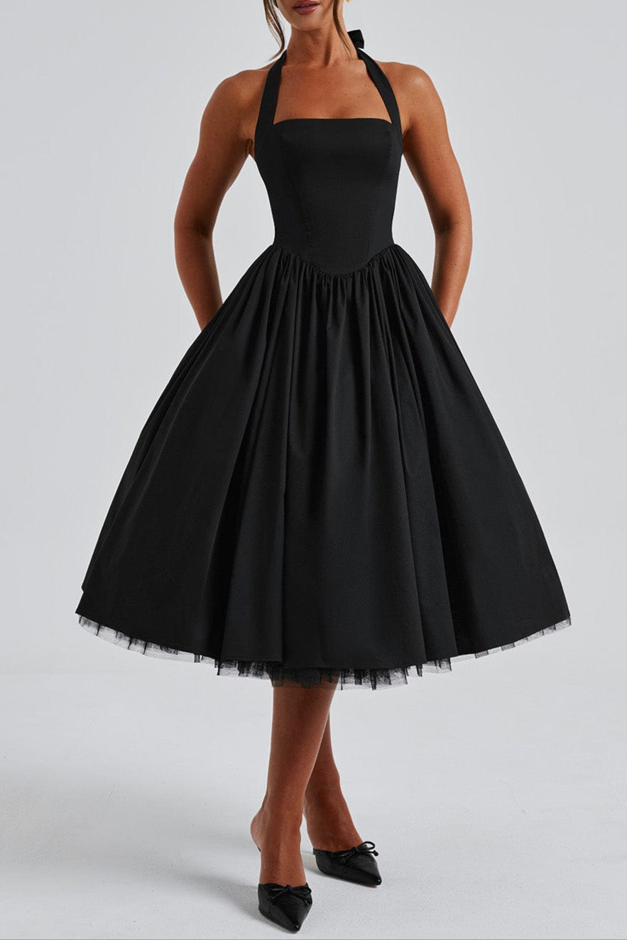 Midi Dress - Black