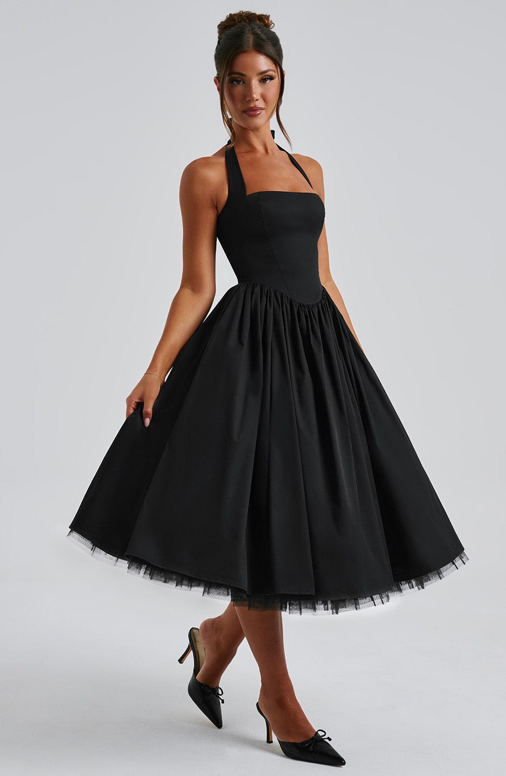 Midi Dress - Black