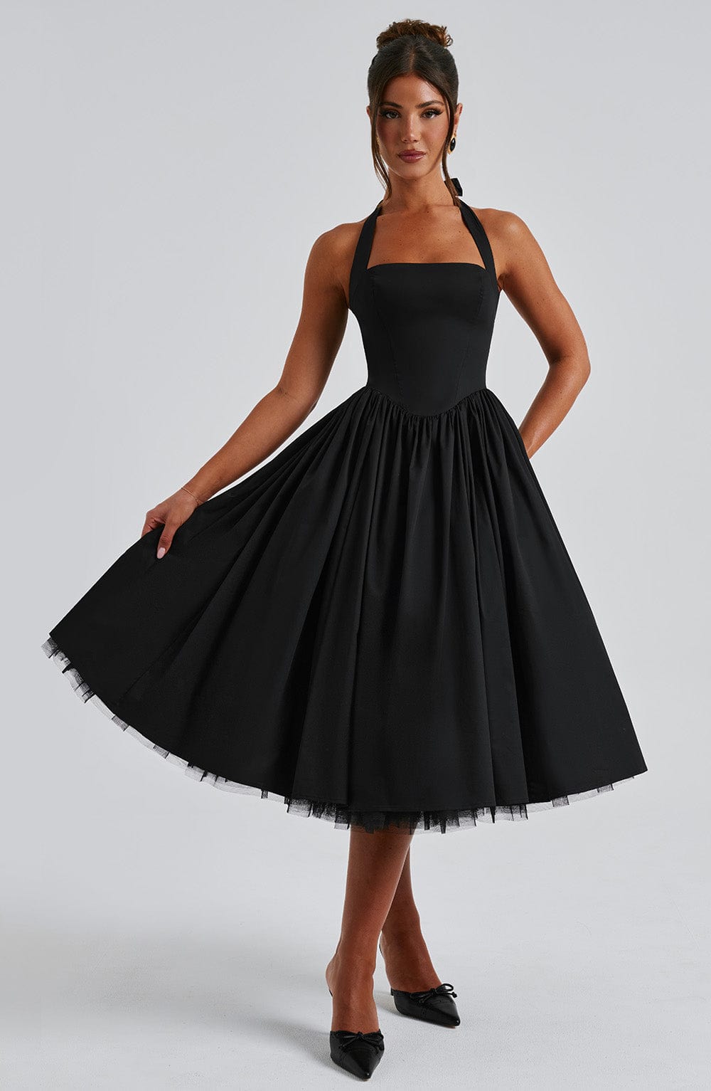 Midi Dress - Black