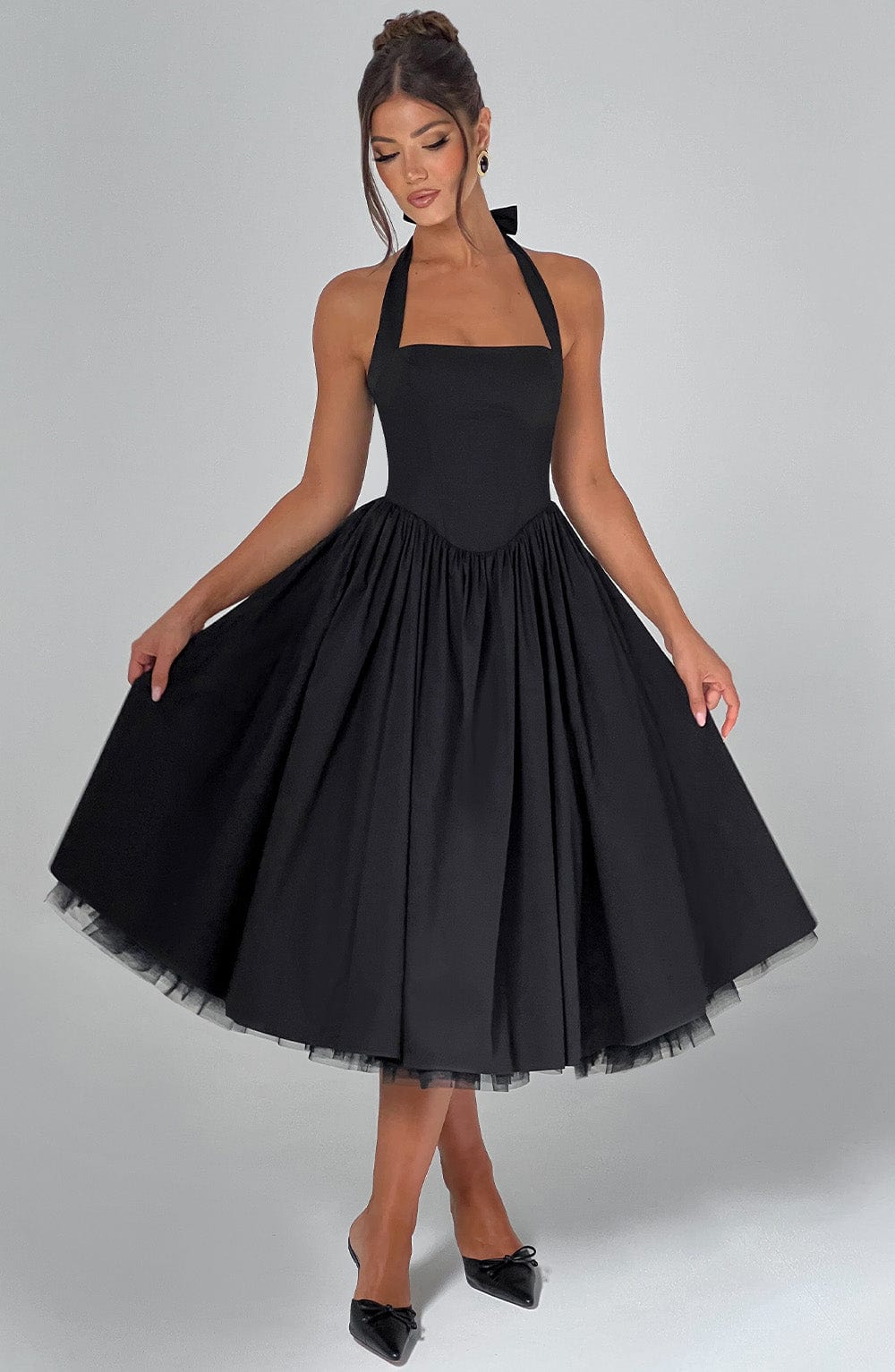 Midi Dress - Black