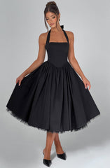 Midi Dress - Black