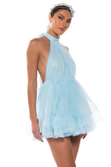 Darling Diva Tulle Hlater Mini Dress