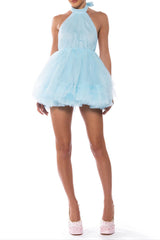 Darling Diva Tulle Hlater Mini Dress