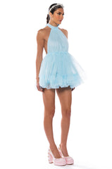 Darling Diva Tulle Hlater Mini Dress