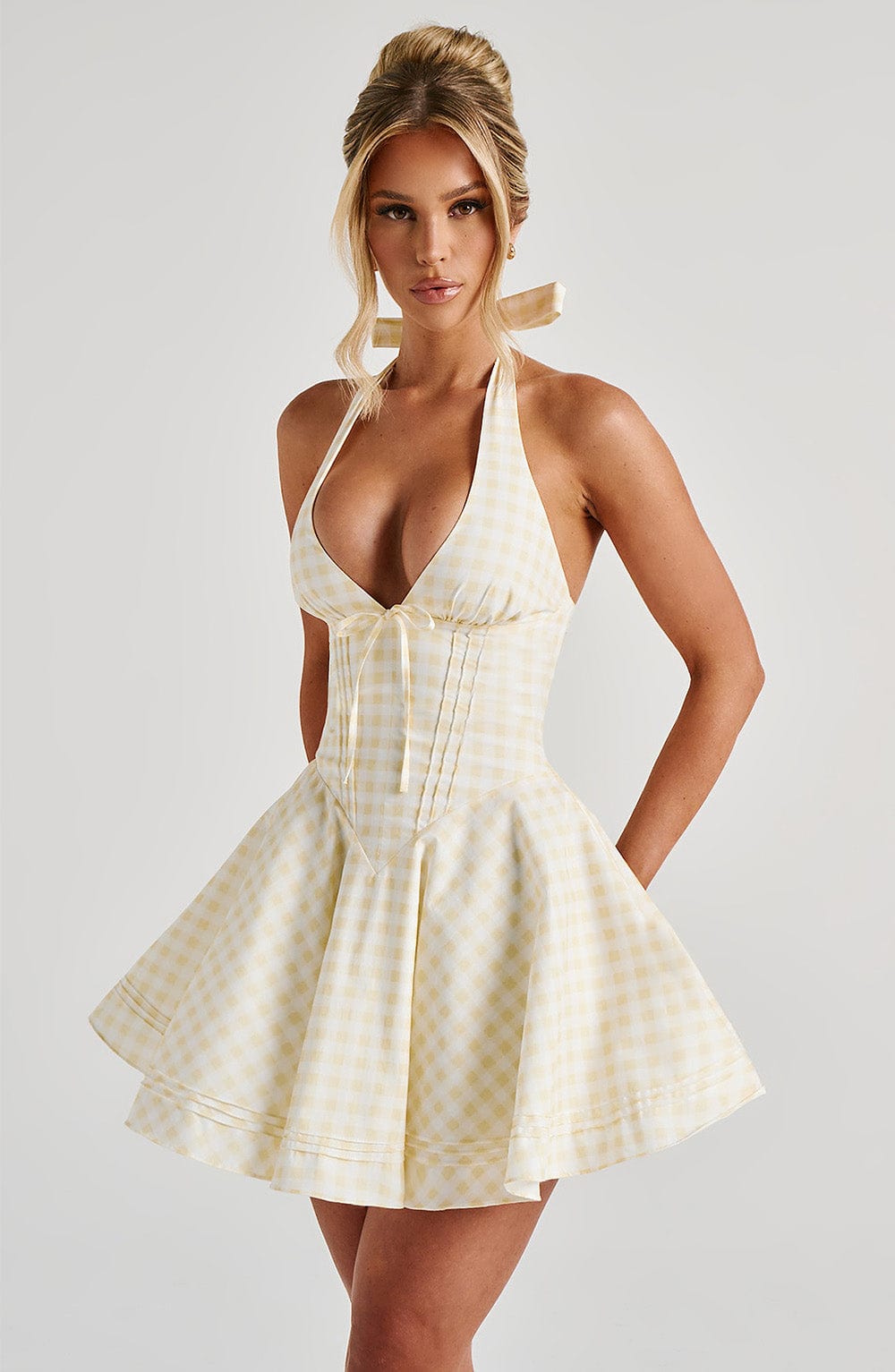 Mini Dress - Gingham
