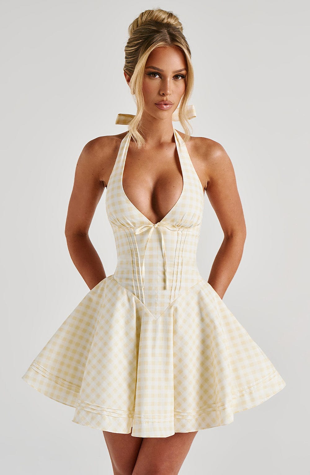 Mini Dress - Gingham