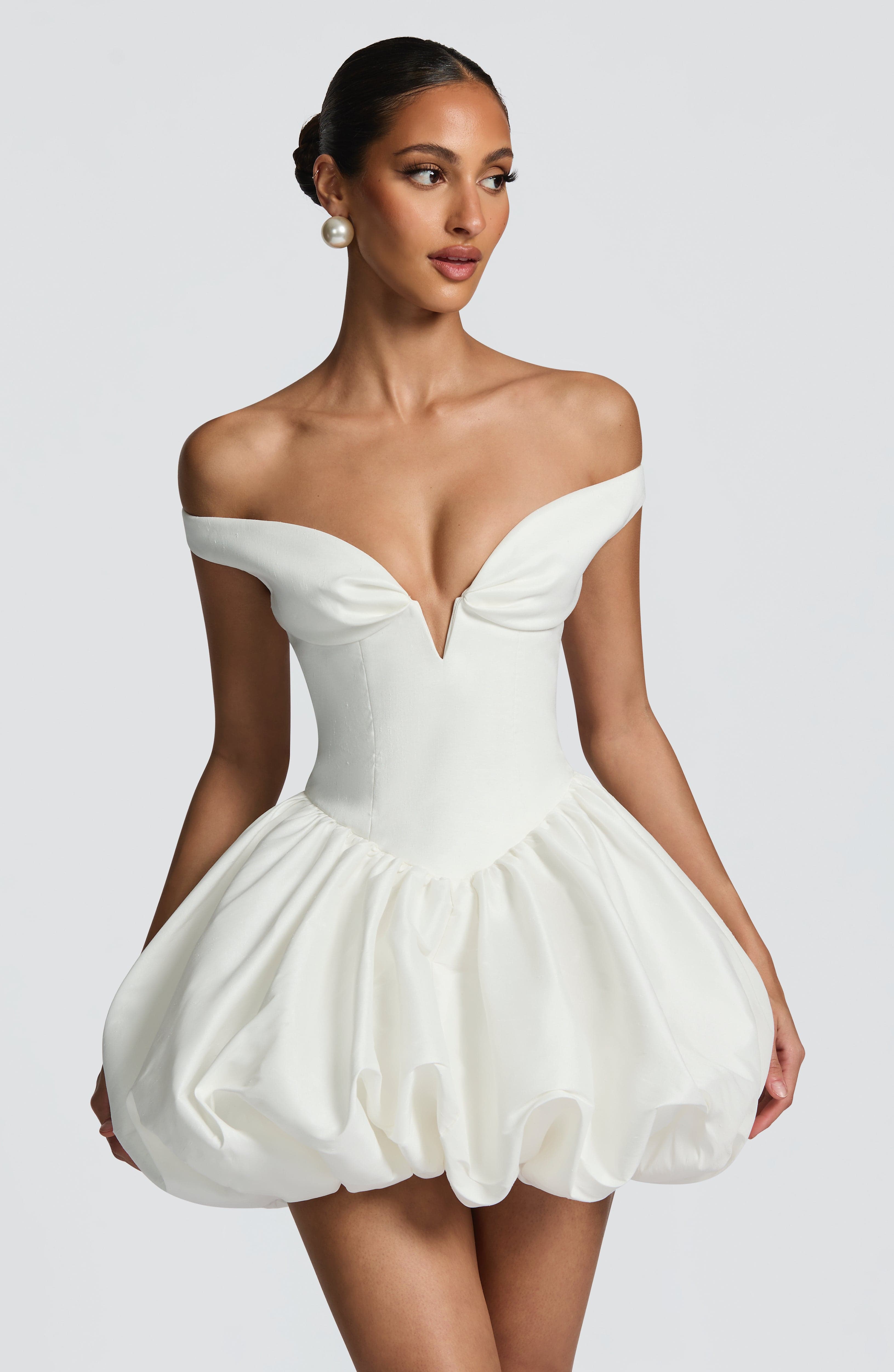 Mini Dress - Lvory