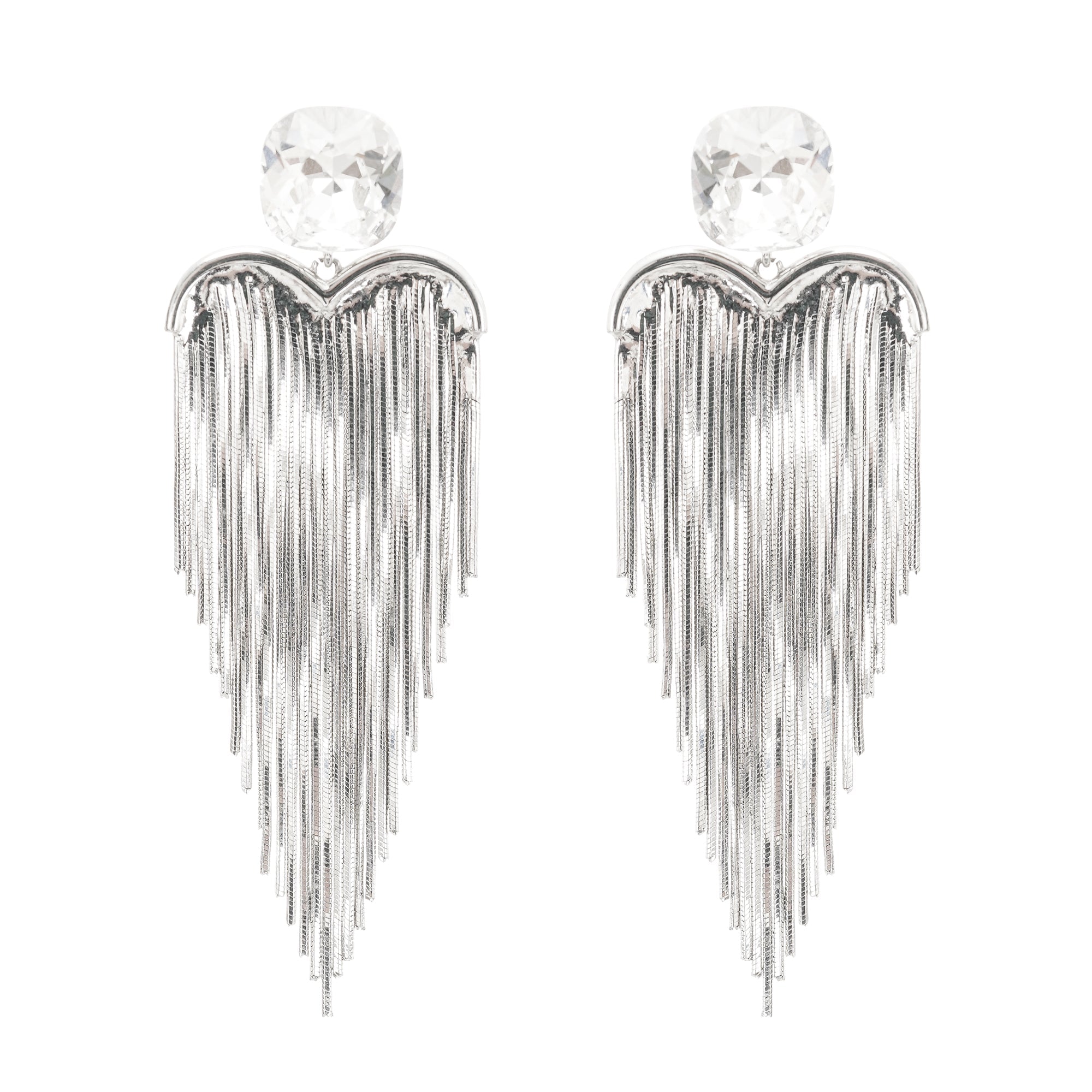 Eulalie Silver Earrings