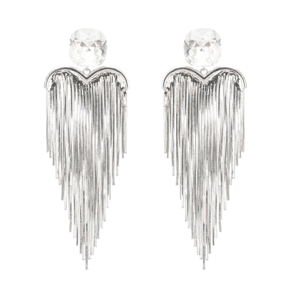 Eulalie Silver Earrings