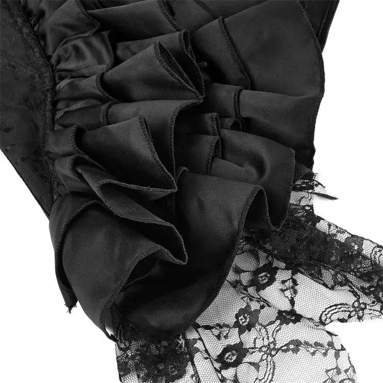 Retro Satin Corset Top