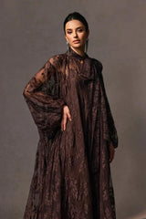 Catharine Floral Lace Sheer Maxi Dress