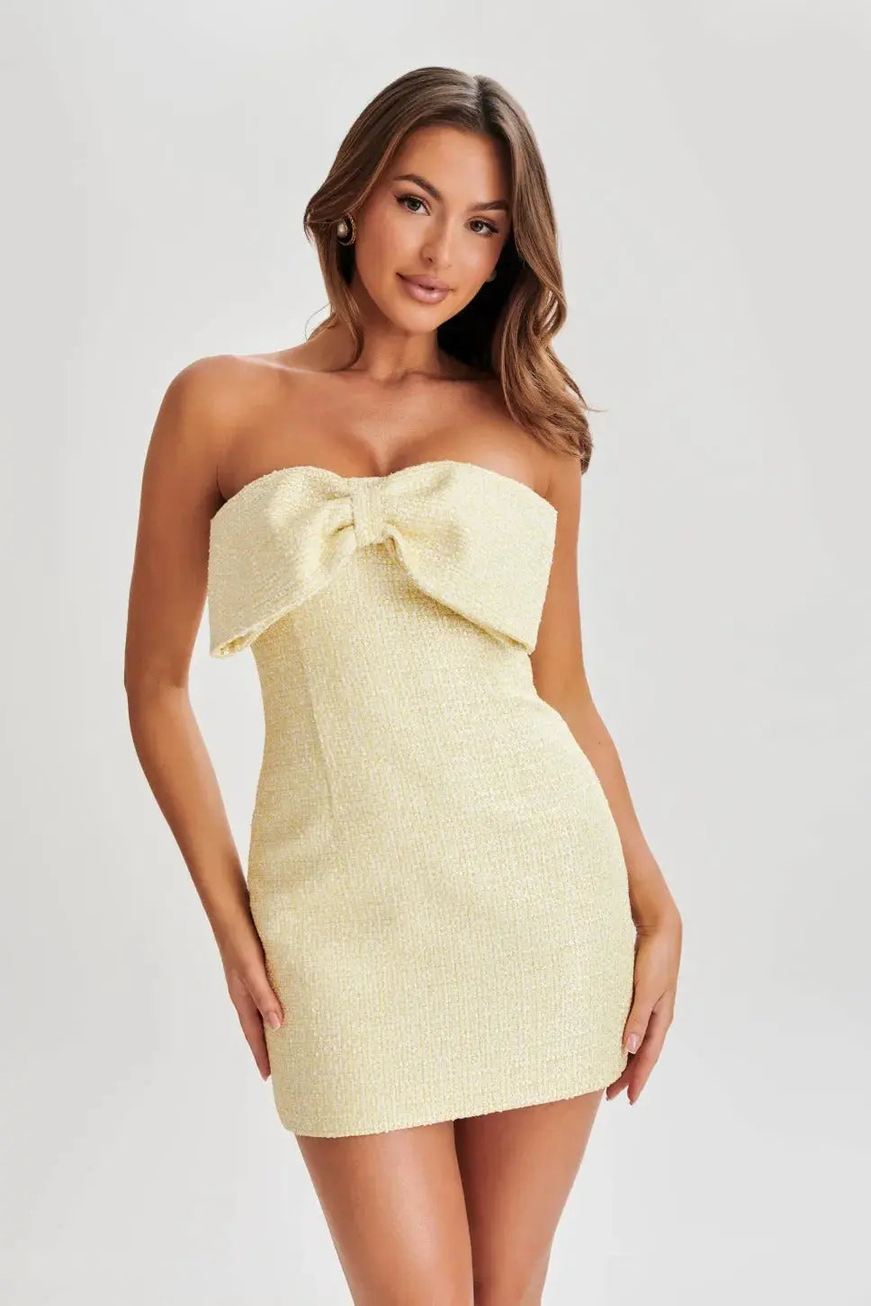 Mini Dress - Lemon