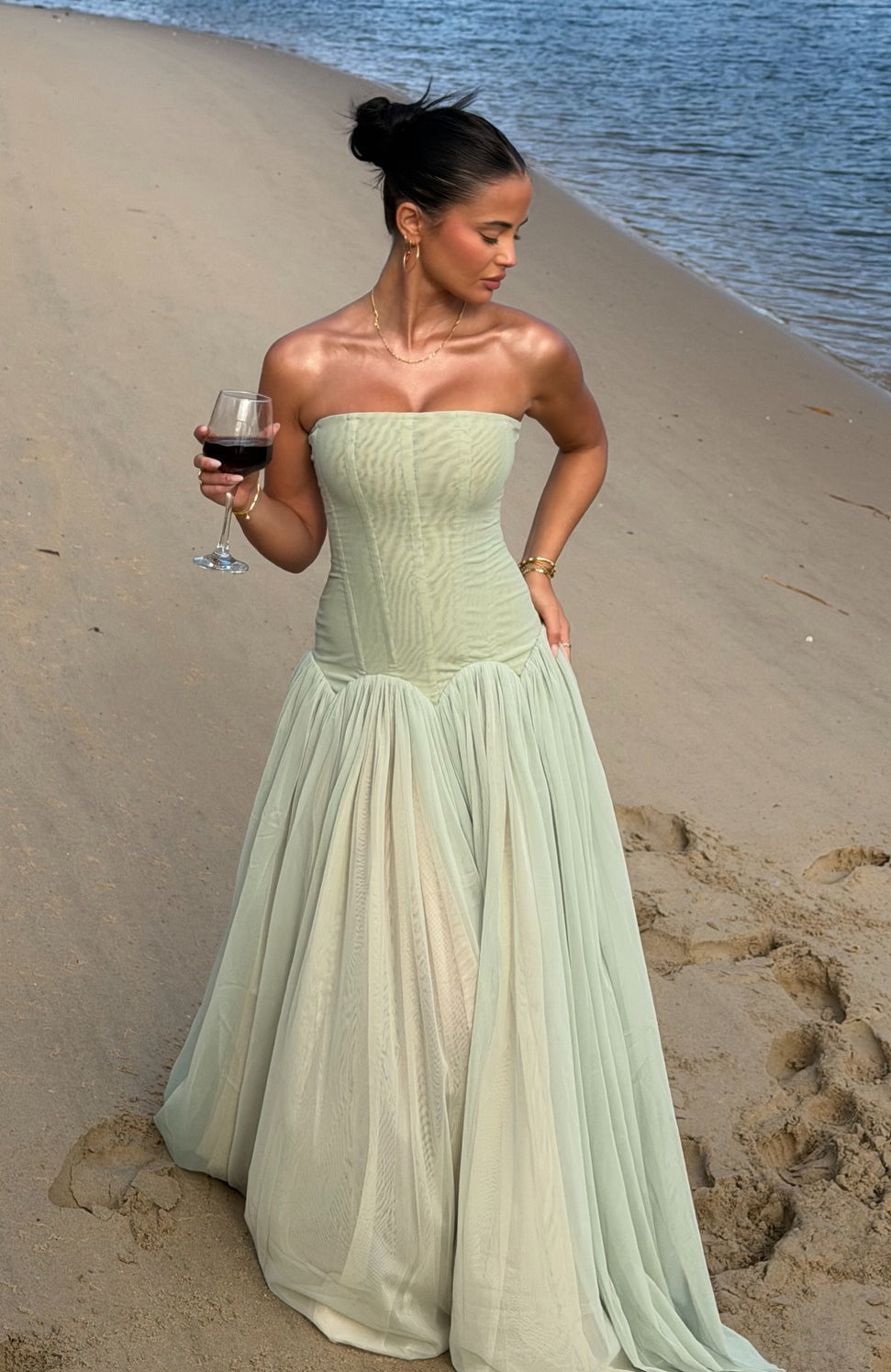 Maxi Dress - Green
