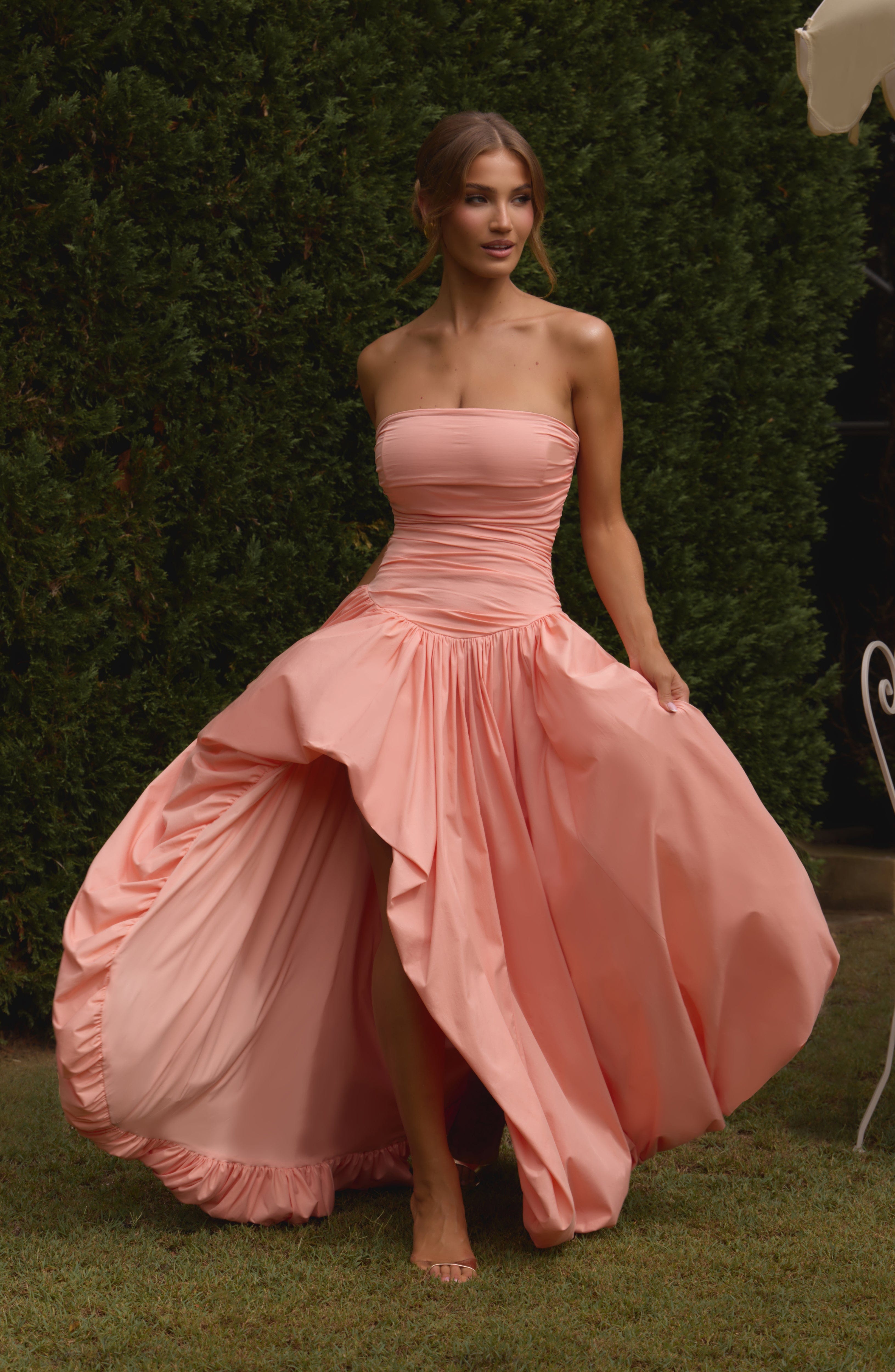 Maxi Dress - Peach