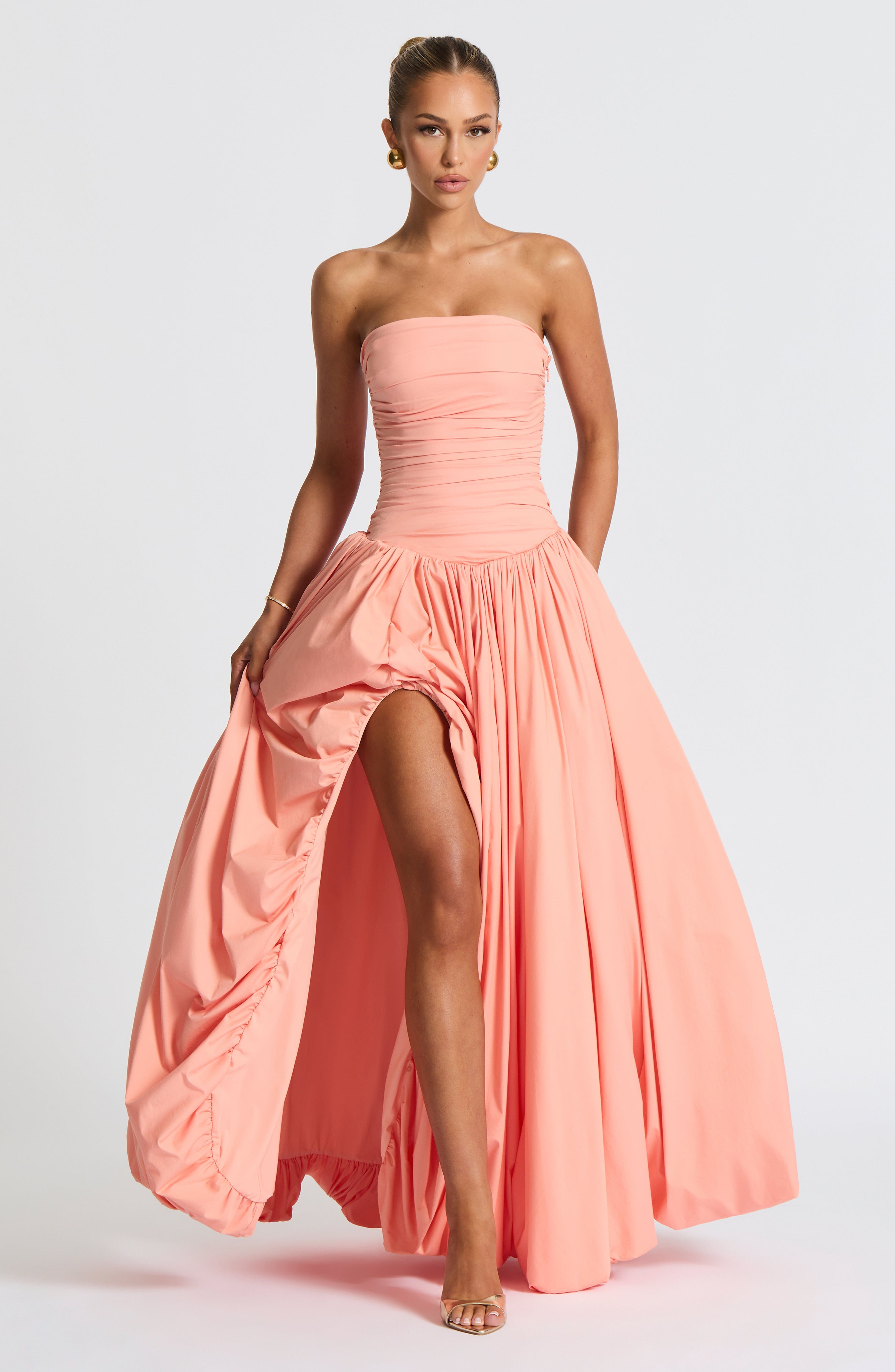 Maxi Dress - Peach
