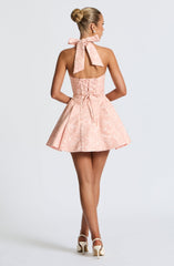 Mini Dress - Soft Peach