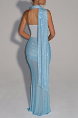 Maxi Dress - Aqua