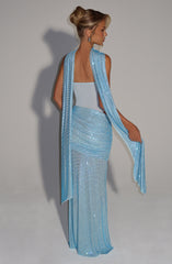 Maxi Dress - Aqua